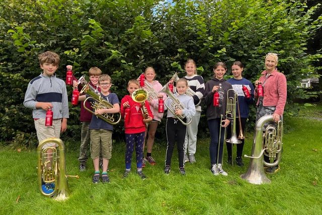 Grasmere summer brass band school